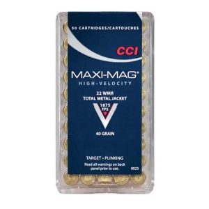 CCI 22 WMR MAXI-MAG 40grs TMJ