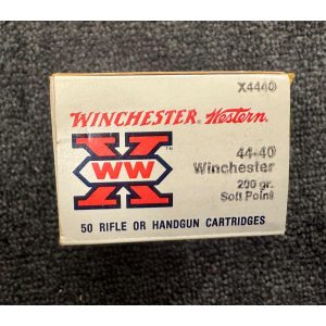 Brukt, Winchester 44-40 200gr Soft Point (47 stk)
