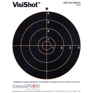 Visi-Shot 8" skive med en blink (10pk)