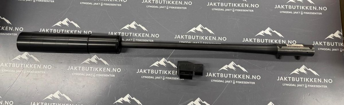 Brukt, Blaser R93 375H&H ink demper og magasin