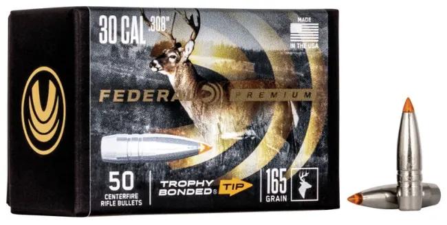 Federal Trophy Bonded Tip Kuler 30cal. 165gr/10,7g