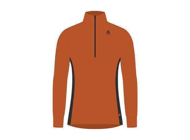 Aclima WarmWool Mockneck M`s Gold Flame/Jet Black