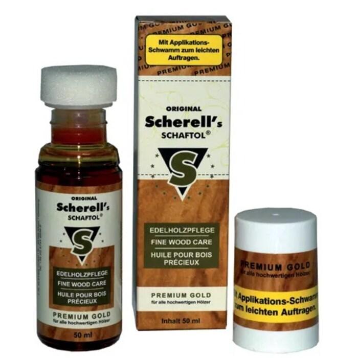 Scherells Schaftol Premium Gold stokkolje 50 ml