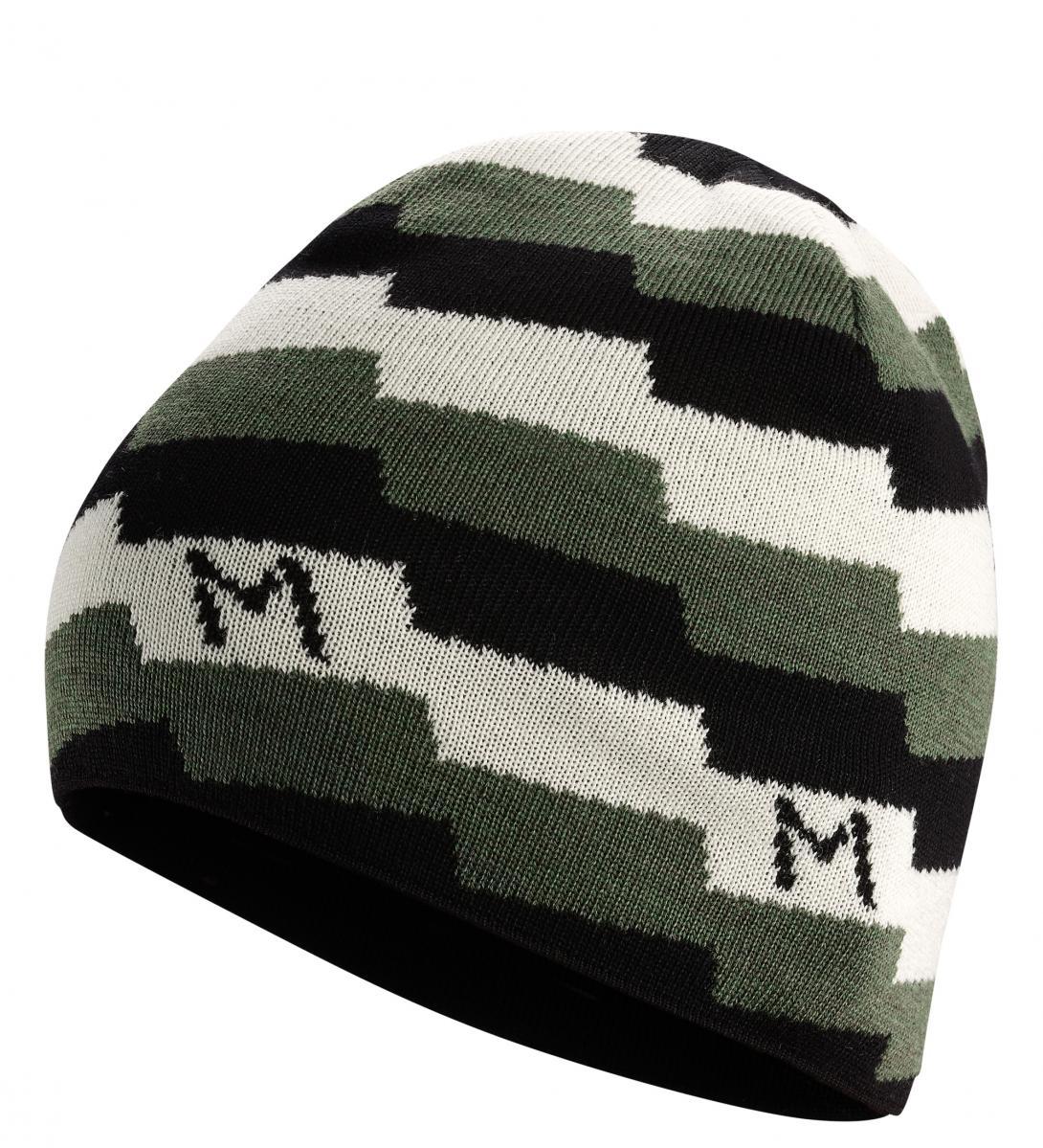 Lars Monsen beanie Jet Black/Nature/Olive Night