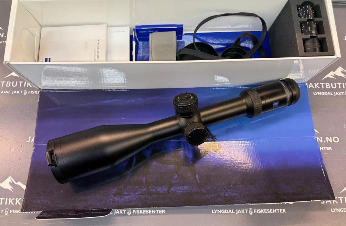 Brukt, Zeiss Victory HT 3-12x56 ASV Flip-up lokk
