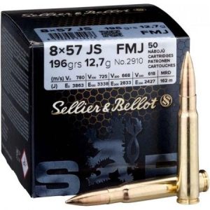 Sellier & Bellot 8x57IS 196grs FMJ