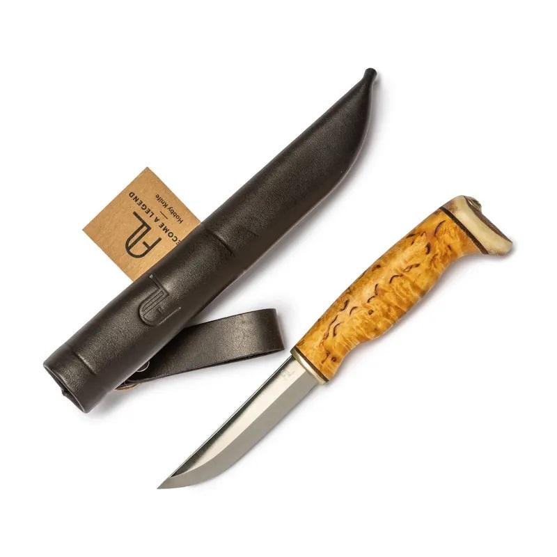 Arctic Legend Hobby kniv, masurbjørk