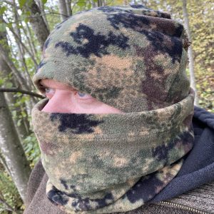 Brunst Kamuflasje-Lue og Hals