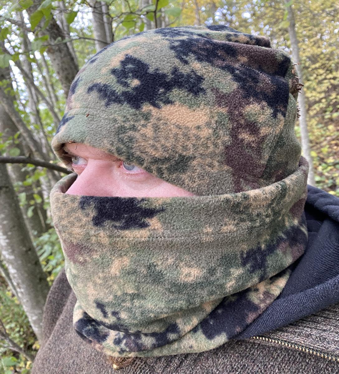 Brunst Kamuflasje-Lue og Hals