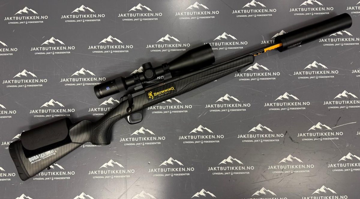 Brukt, Browning X-Bolt Superlight Black 308/Zeiss/Hausken