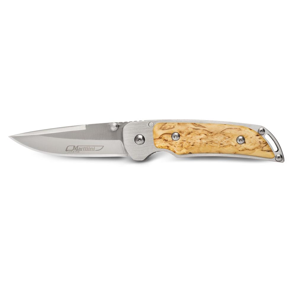 Marttini foldekniv MFK2CB curly birch