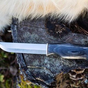 Arctic Legend Hobby kniv, sort bjørk