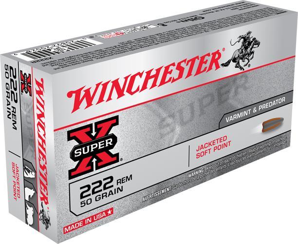 222 Rem Winchester Power Point 50gr