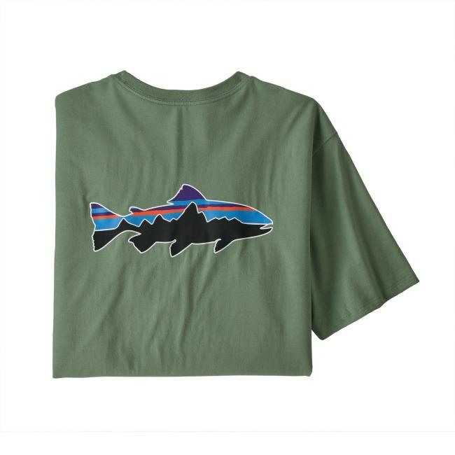 Patagonia Fitz Roy Fish T-Shirt M