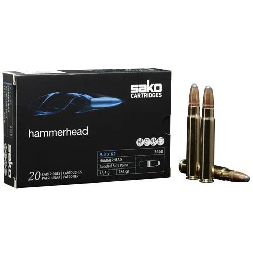 9,3x62 Sako Hammerhead 286 SP