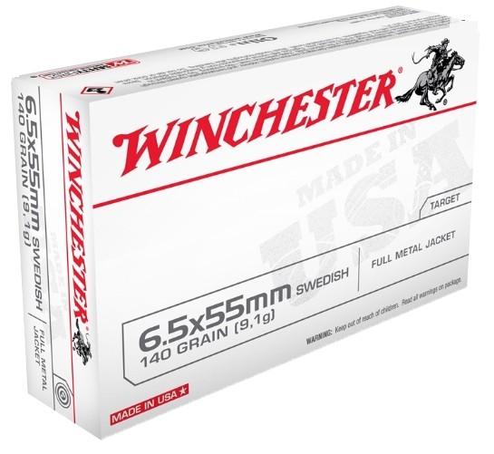 6,5x55 Winchester Target FMJ 140gr/9,1g