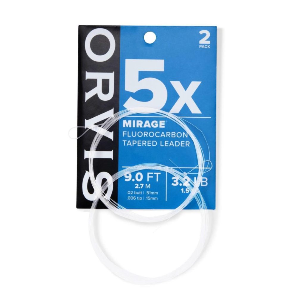 Orvis Mirage Tapered Leader 2pcs