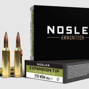 270 WSM Nosler E-tip Ammo 130grs