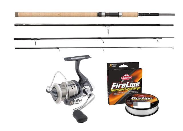 Venturi sjø/laks 4-delt fiskesett