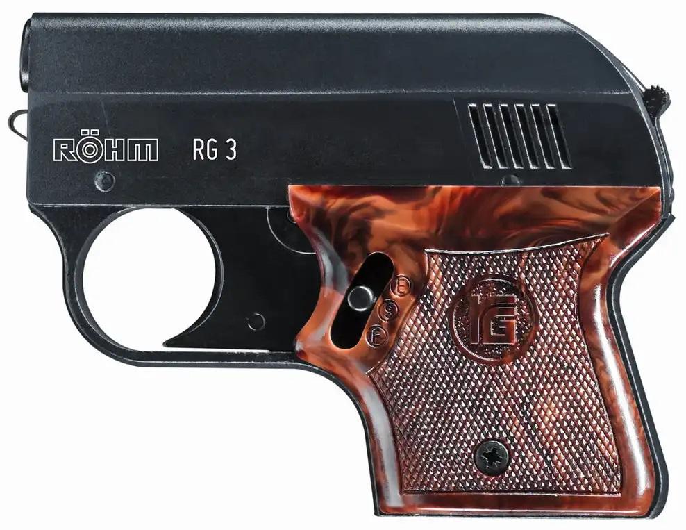 UMX Startpistol Røhm RG3 6mm TOP FIRING!