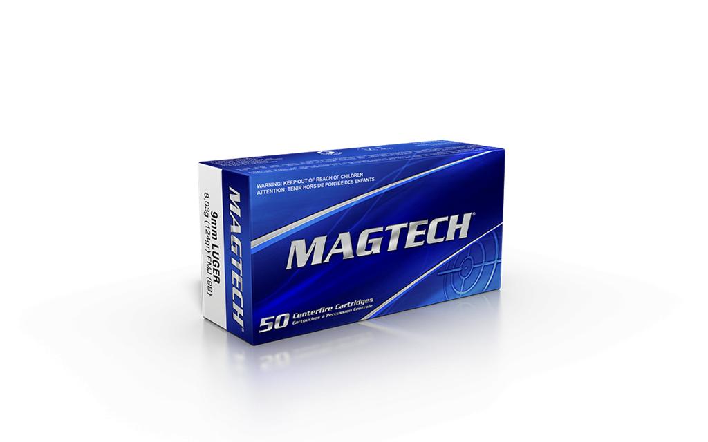 Magtech 9mm Luger 124gr FMJ