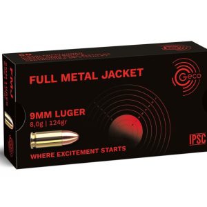 Geco 9mm 124 gr FMJ