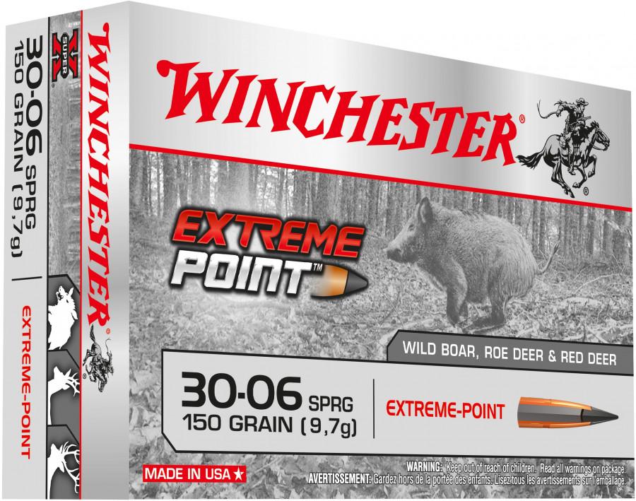 30-06 Sprg Winchester Extreme point 150gr/9,7g
