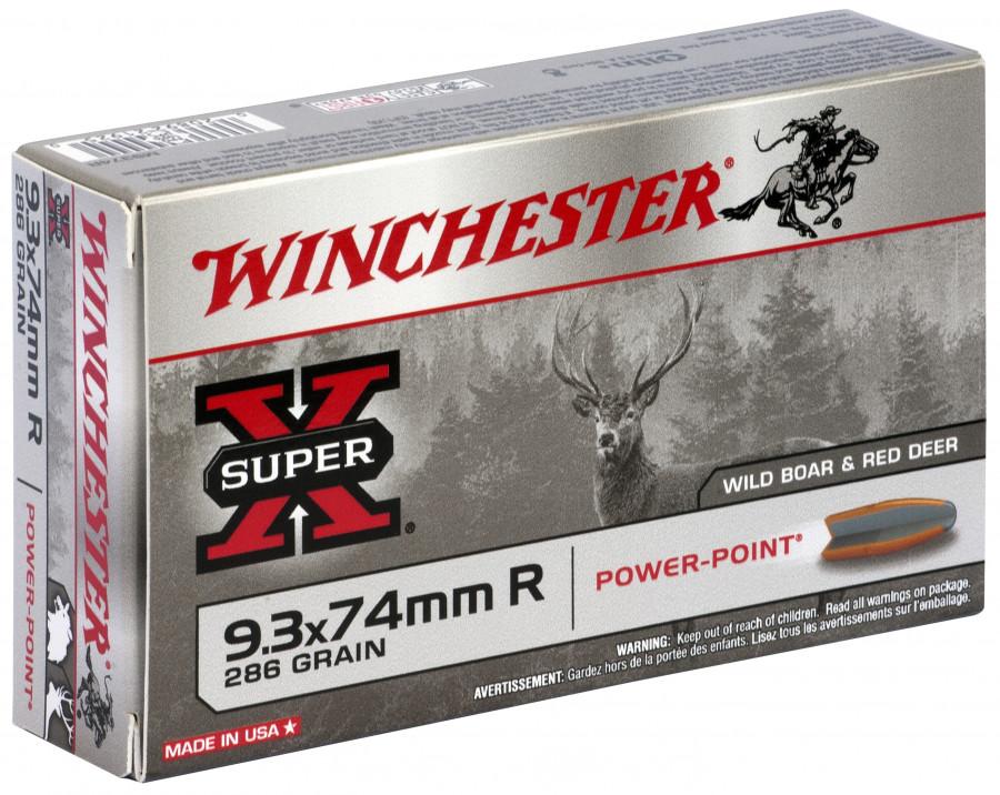 9,3x74R Winchester PP 286gr
