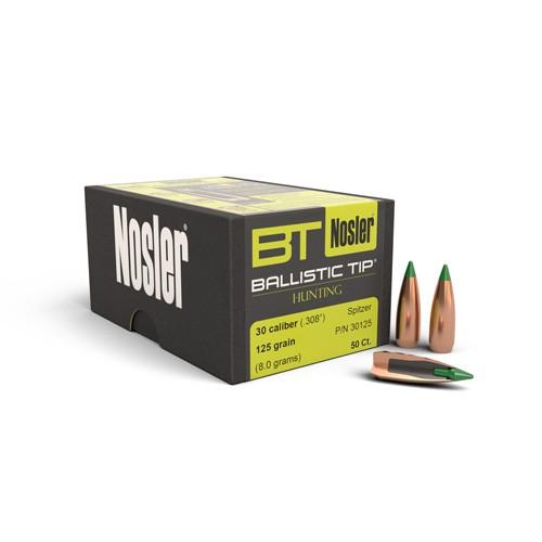 Nosler Ballistic Tip 30cal 125grs