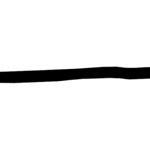 Reim Nylon Gummiert 4cm,