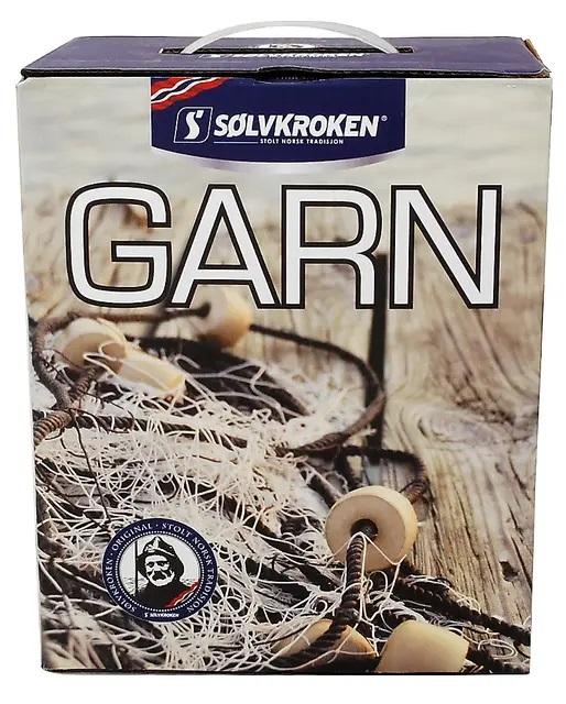 SØLVKROKEN TROLLGARN N3 63MM/1,5X4 RØDBRUN