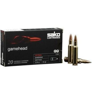 222REM, Sako, Gamehead SP,50grs