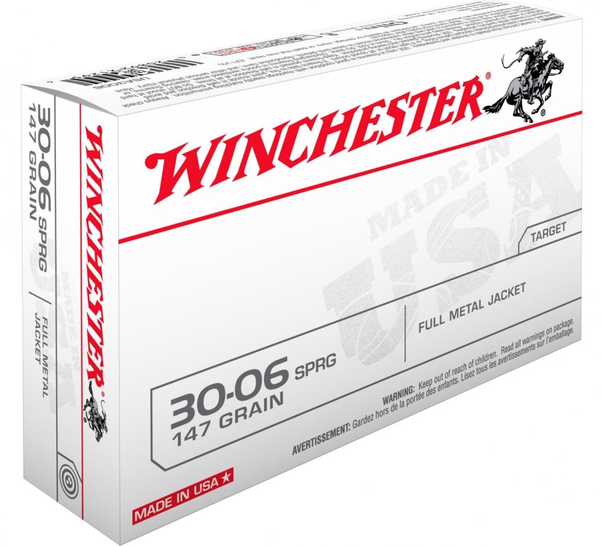 30-06 Sprg Winchester Target FMJ 147gr/9,7g
