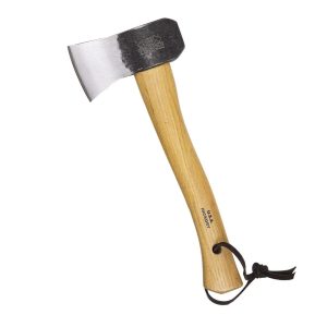 Øks CAMPING HATCHET Gr.500,Traditional Swedish,Hickory,With rubber protector