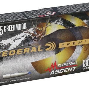 6,5 Creedmoor Federal Terminal Acent 130grs