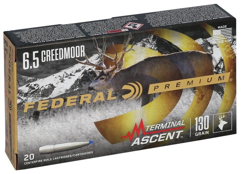 6,5 Creedmoor Federal Terminal Acent 130grs