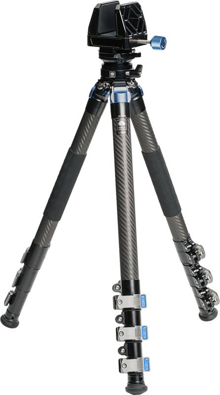 Sirui Tripod Kit Carbon with Gun Clamp & Leveling Base