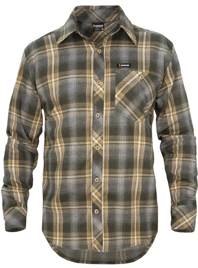 Swazi Grafter skjorte Olive
