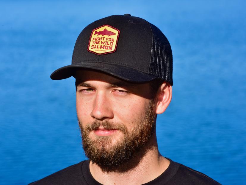 Frödin Black Wild Salmon Trucker Har