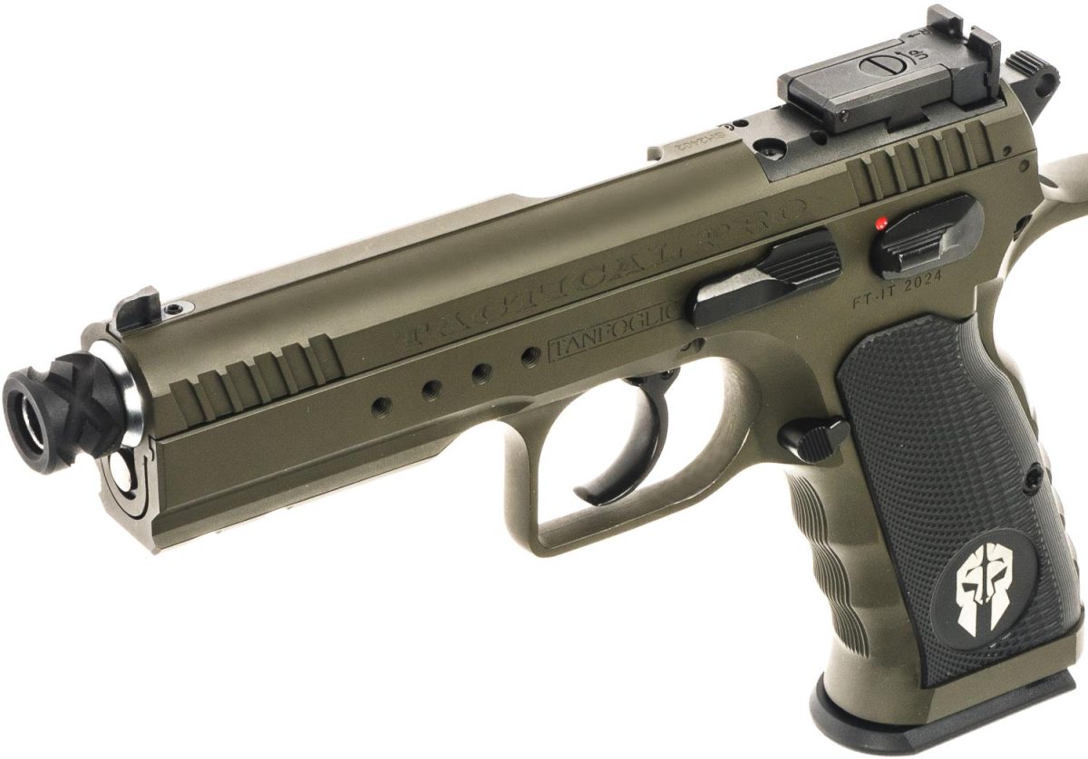 Tanfoglio TacticaI Pro 9x19 OR + Gjenget løp