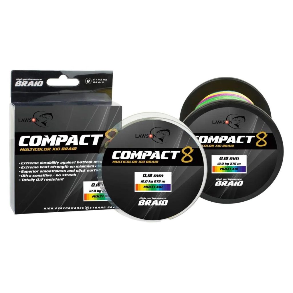 Lawson Compact 8 Multicolor X10 Braid 275m