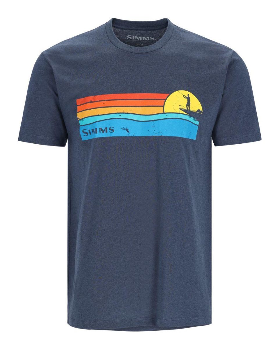 Simms Sunset T-Shirt Navy Heather