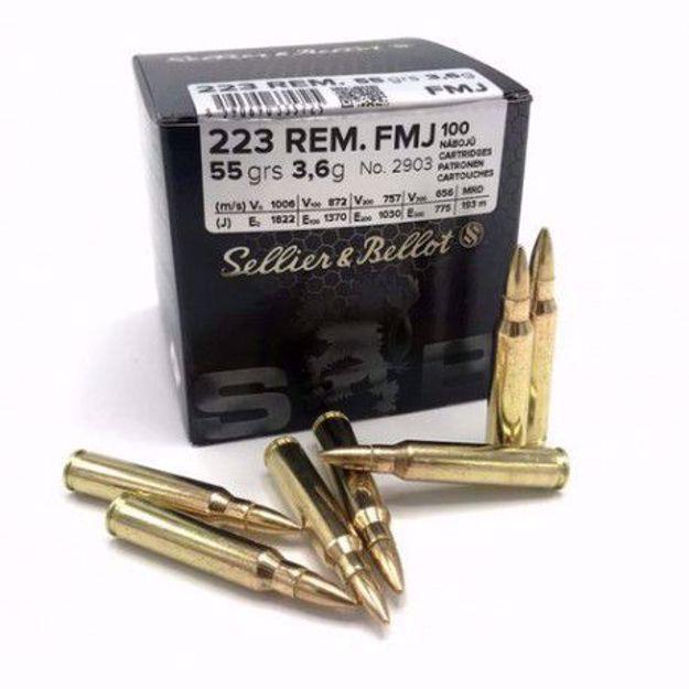 223 Sellier & Belliot 55gr FMJ