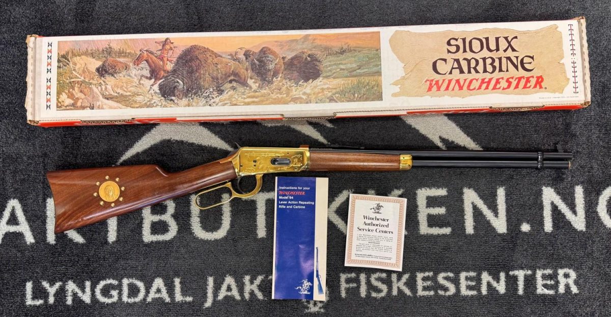 Brukt, Winchester Model 94 Sioux Commemorative Lever Action 30-30