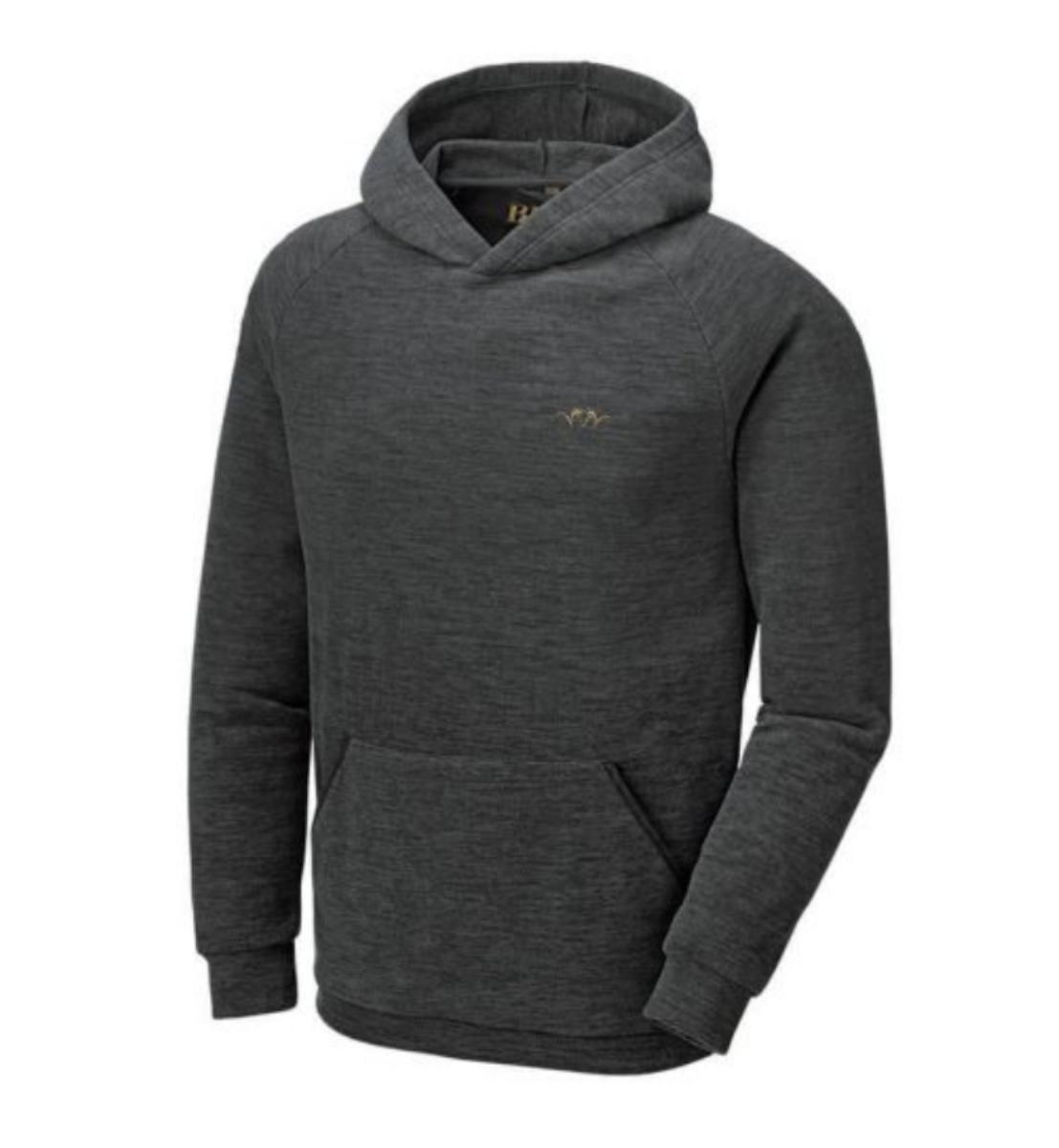 Blaser Fleace Hoodie Grå