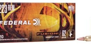 223Rem Federal Fusion 62grs