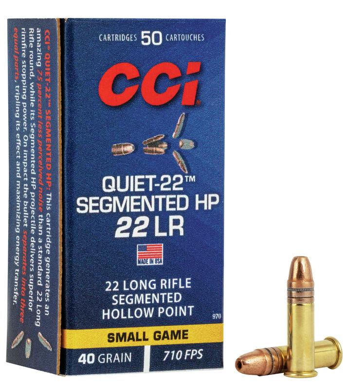 22 lr CCi Subsonic Segmented HP 40gr