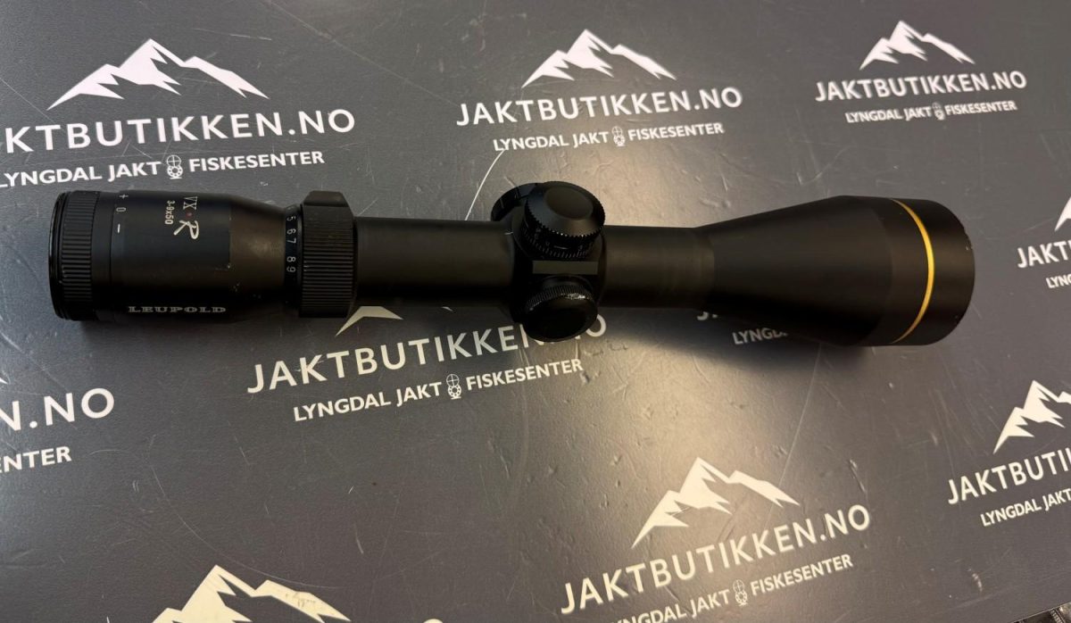 Brukt, Leupold VXR 3-9x50 tårn