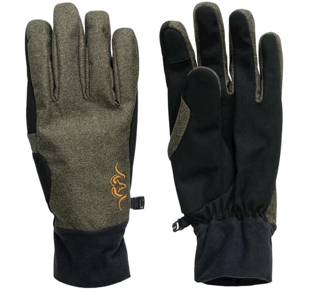 Blaser Vintage Gloves Olive melange/black