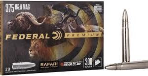 Federal Premium Safari Cape-Shok 375 H&H Mag 300gr